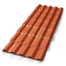 Telha Colonial PVC/PEAD Cerâmica 1,90 x 0,57